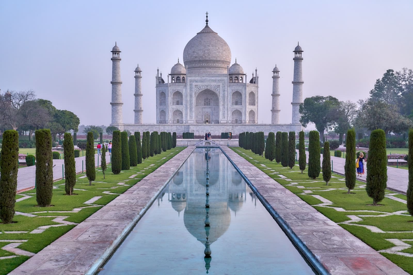 foto av Taj Mahal
