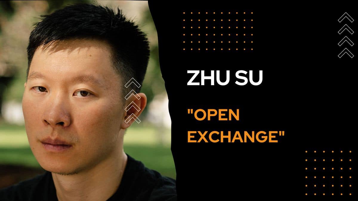 3AC co-founder Zhu Su has finally confirmed his new crypto venture, dubbed earlier as "GTX," called “Open Exchange.”